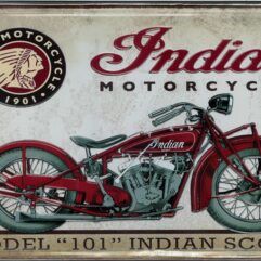 Indian Motorcycle (20x30cm)