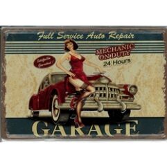 Full Service Auto Repair Garage (20x30cm)