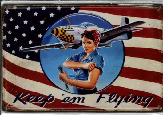 Keep Em Flying (20x30cm)