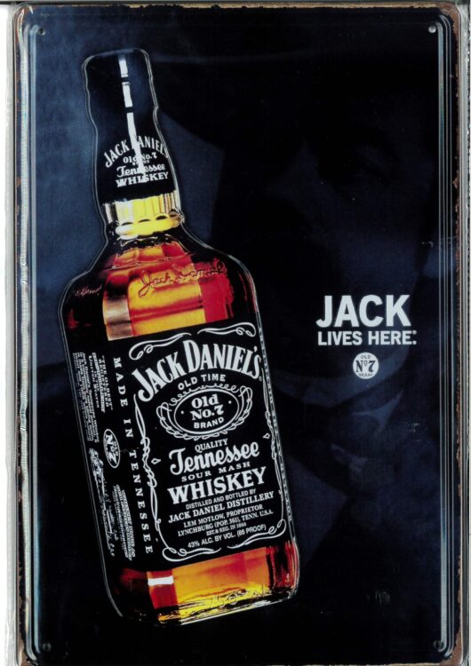 Jack Daniels (20x30cm)
