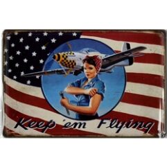 Keep Em Flying (20x30cm)
