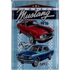 Mustang Classic 1970 1965 (20x30cm)