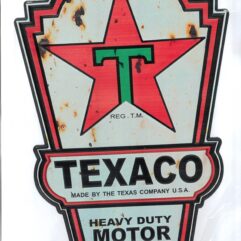 Texaco Motor Oil (ca 40x27cm)
